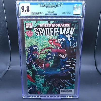 Buy Miles Morales Spider-Man 13 CGC 9.8 Petrovich Variant 1st Appearance Billie M! • 237.47£