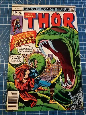 Buy Thor The Mighty 273 Marvel Comics 6.0 H8-40 Newsstand • 7.86£