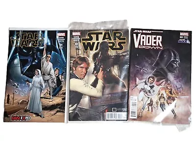 Buy Star Wars Comic 1 Variants Loot Crate & Fan Expo + Vader Down  Comic Block • 23£