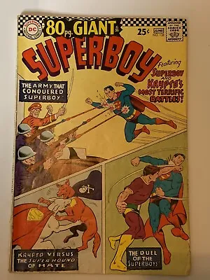 Buy Superboy Giant #138 VG+ Army That Conquered Superboy 1967 • 10.27£
