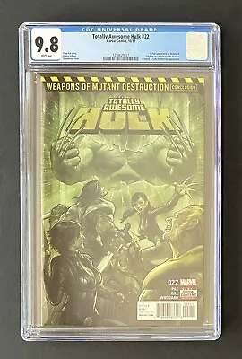 Buy Totally Awesome Hulk #22 (1st App Weapon H), Marvel, CGC 9.8 • 119.15£
