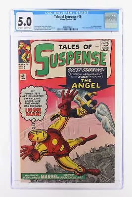 Buy Tales Of Suspense #49 - Marvel Comics 1964 CGC 5.0 1st X-Men Crossover.   Tales  • 197.79£