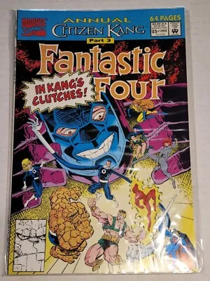 Buy Fantastic Four Annual 25 Marvel Comics 1992 Kang 1st Cameo Of Anachronauts B & B • 7.13£