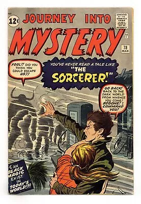 Buy Journey Into Mystery #78 VG- 3.5 1962 • 132.71£