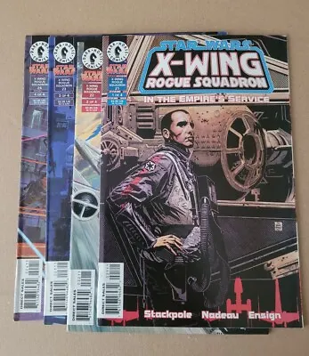 Buy Star Wars X-wing Rogue  Squadron In The Empire's Service #1 2 3 & 4 Dh 1997 • 10£