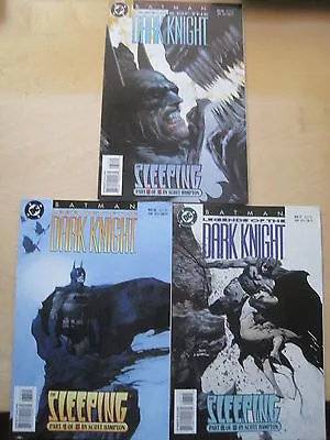 Buy BATMAN LEGENDS Of DARK KNIGHT #s 76,77,78 : SLEEPING  COMPLETE 3 Part STORY.1995 • 8.99£