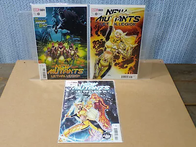 Buy New Mutants Lethal Legion #1 Lot Of 3 Cover Versions (2021) 3-issues NM • 6.80£