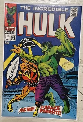 Buy Incredible Hulk #103 1968 • 79.91£