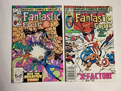 Buy 1982-1986 Fantastic Four Lot John Byrne 250,251,252,253,264,267,286,290,292 • 15.83£