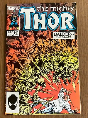 Buy The Mighty Thor #344 - 1st Appearance Malekith The Accursed! - (Marvel Jun 1984) • 10.53£