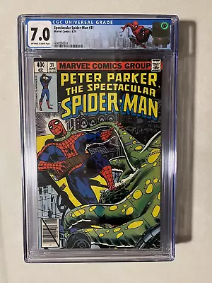 Buy Spectacular Spider-Man #31  Marvel Comics 1979 CGC 7.0   Death   Of Carrion Lab • 50.99£