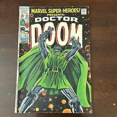 Buy Marvel Super-Heroes #20 (1969) - 1st Valeria! Doctor Doom! • 260.80£