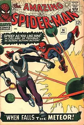 Buy Marvel Amazing Spider-Man 36 5/66 RAW F/F+ • 152.42£