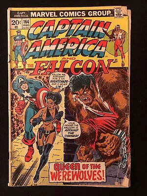 Buy Captain America 164 1.8 2.0 1st Nightshade Marvel 1973 Oq • 22.38£
