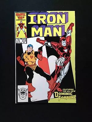 Buy Iron Man  #213  MARVEL Comics 1986 VF+ • 4.02£