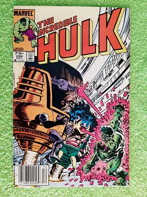 Buy INCREDIBLE HULK #290 NM Newsstand Canadian Price Variant RD6101 • 19.86£