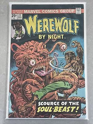 Buy Werewolf By Night 27 VF- Soul-Beast 1st Appearance 1975 (1st Series) • 7.11£