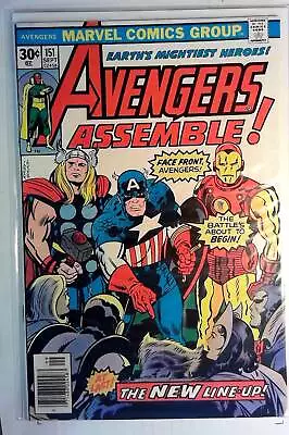 Buy Avengers #151 Marvel 1976 1st Series Private War Dr. Doom Comic Book • 15.36£