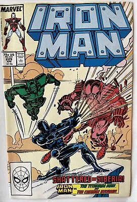 Buy Iron Man #229 • KEY Death Of Titanium Man! Armor Wars Part 5! (Marvel 1988) • 2.39£