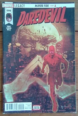 Buy Daredevil 595, Mayor Fisk Part 1, Marvel Comics, January 2018, Fn/vf • 3.99£