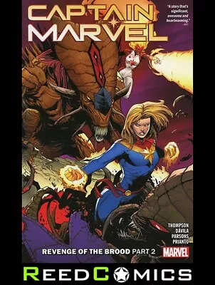 Buy Captain Marvel Volume 10 Revenge Of The Brood Part 2 Graphic Novel (2019) #47-50 • 12.99£