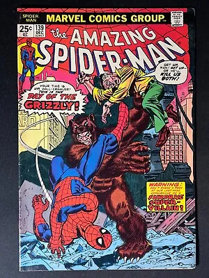 Buy The Amazing Spider-Man #139 1st App Grizzly Marvel Comic #C135 • 23.95£
