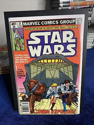 Buy Star Wars #32 Marvel Comic Book 1980 Newsstand First Print 40 Cent Variant • 45£