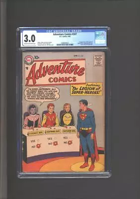 Buy Adventure Comics #247 CGC 3.0 1st App Of Legion Of Super-Heroes 1958 • 1,818.39£