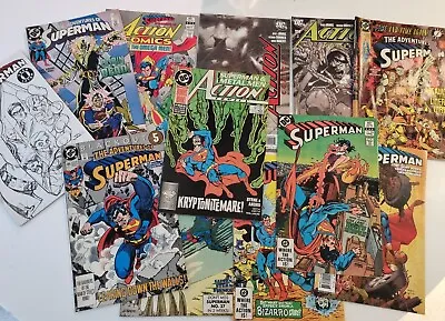 Buy DC Supermam Comics Action  Comics Joblot Bundle X 12 • 19.99£