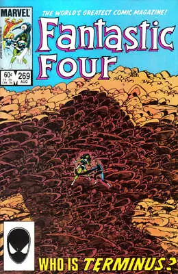 Buy FANTASTIC FOUR #269 F, John Byrne, Direct Marvel Comics 1984 Stock Image • 3.16£