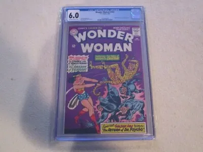Buy Wonder Woman #160 CGC 6.0 OWTW Pages Cheetah Cover • 197.65£