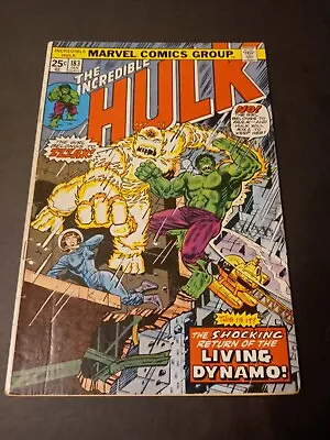 Buy Incredible Hulk 183 Vg/fine Zzzax Appearance  • 15.76£