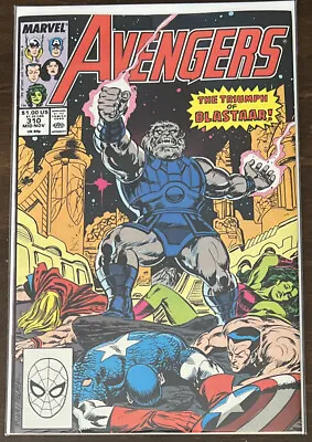 Buy Avengers #310 NM- 9.2 MARVEL COMICS 1989 THE TRIUMPH OF BLASTAAR JOHN BYRNE • 2.37£