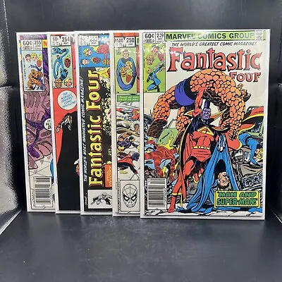 Buy Fantastic Four Bronze Age Lot 249 250 252 254 & 255. Lot Of 5 Books. (A43)(16) • 15.78£