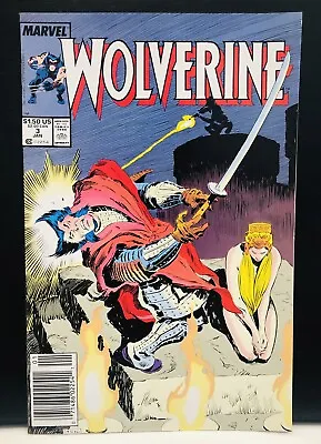 Buy Wolverine #3 Comic Marvel Comics Newsstand - Chris Claremont - John Buscema • 5.59£