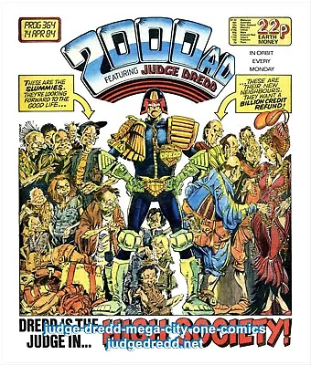 Buy 2000AD Prog 364 Judge Dredd Comic Book Issue Very Good To Excellent Condition () • 8.50£