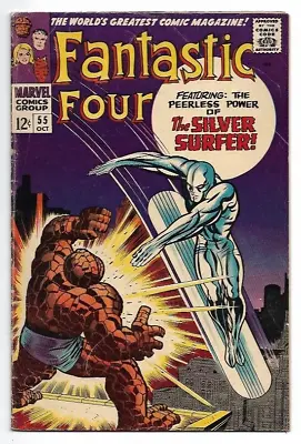 Buy Fantastic Four #55 Vg/fn • 63.96£