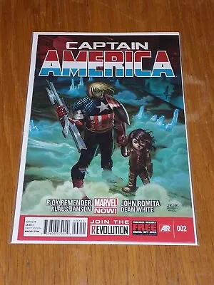 Buy Captain America #2 Nm+ (9.6 Or Better) Marvel Comics February 2013 • 4.95£