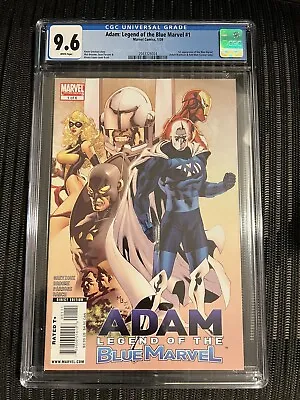 Buy Adam: Legend Of The Blue Marvel #1 - 1st Appearance Of The Blue Marvel CGC 9.6 • 631.70£