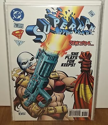 Buy Superman In Action Comics #718 Demolitia Dc Comics 1996 • 2.90£