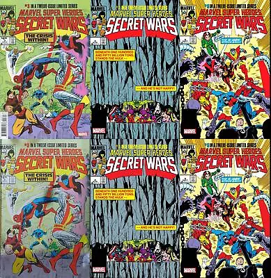 Buy Marvel Super-Heroes Secret Wars (#3, #4, #5 Inc. Variants, 2024) • 13.10£