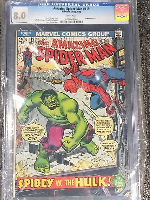 Buy Amazing Spiderman #119 CGC 8.0 Comic Book • 500£