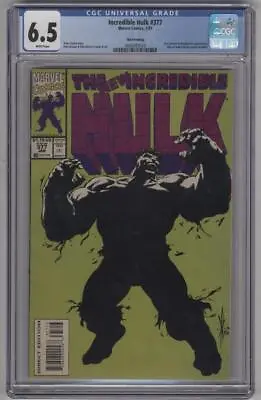 Buy Incredible Hulk #377 RARE 3rd Print CGC 6.5 Classic Cover Low Print Run • 240.95£