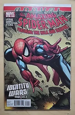 Buy Amazing Spider-Man Annual #38 HIgh Grade Deadpool, Hulk | IDENTITY WARS Pt 1 • 6.34£