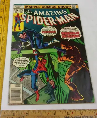 Buy The Amazing Spider-Man #175 F Comic Book 1970s Punisher App Hitman • 18.14£