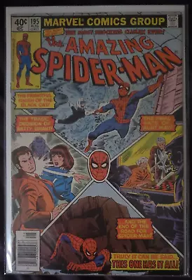 Buy Amazing Spider-Man #195 (Marvel, 1979) 2nd Appearance Of Black Cat! (VG/FN) • 15.98£