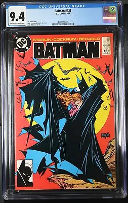 Buy Batman #423 CGC 9.4 Off-White To White Pages • 220.87£