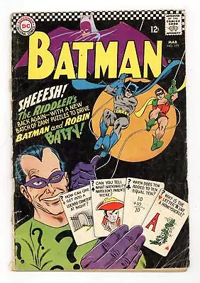 Buy Batman #179 GD 2.0 1966 • 35.18£