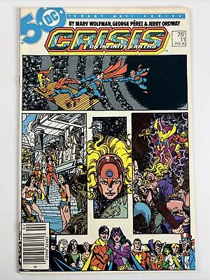 Buy Crisis On Infinite Earths #11 (1986) Newsstand | Marvel Comics • 2.52£