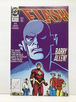 Buy The Flash #78 1993 DC Comics NM 9.4 • 6.40£